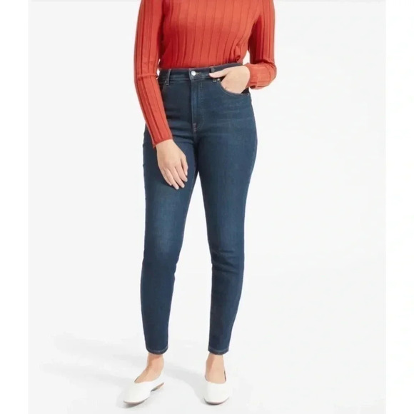 Everlane Mid-Rise Skinny Ankle Jeans Size 30 - Picture 1 of 10